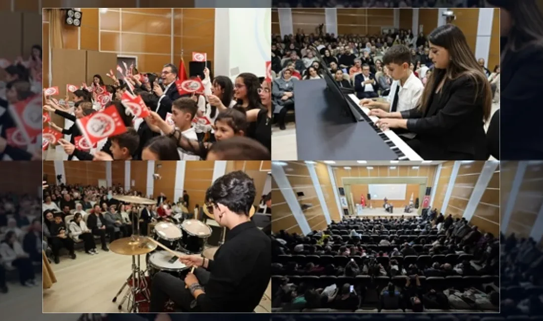 Ardahan'da Nuri Vatan Kültür Merkezi kursiyerleri yılsonu konserinde unutulmaz performanslar