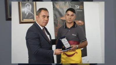 Kars Belediye Başkanı Ötüken Senger, Ahilik Haftası Kutlamaları kapsamında esnaf