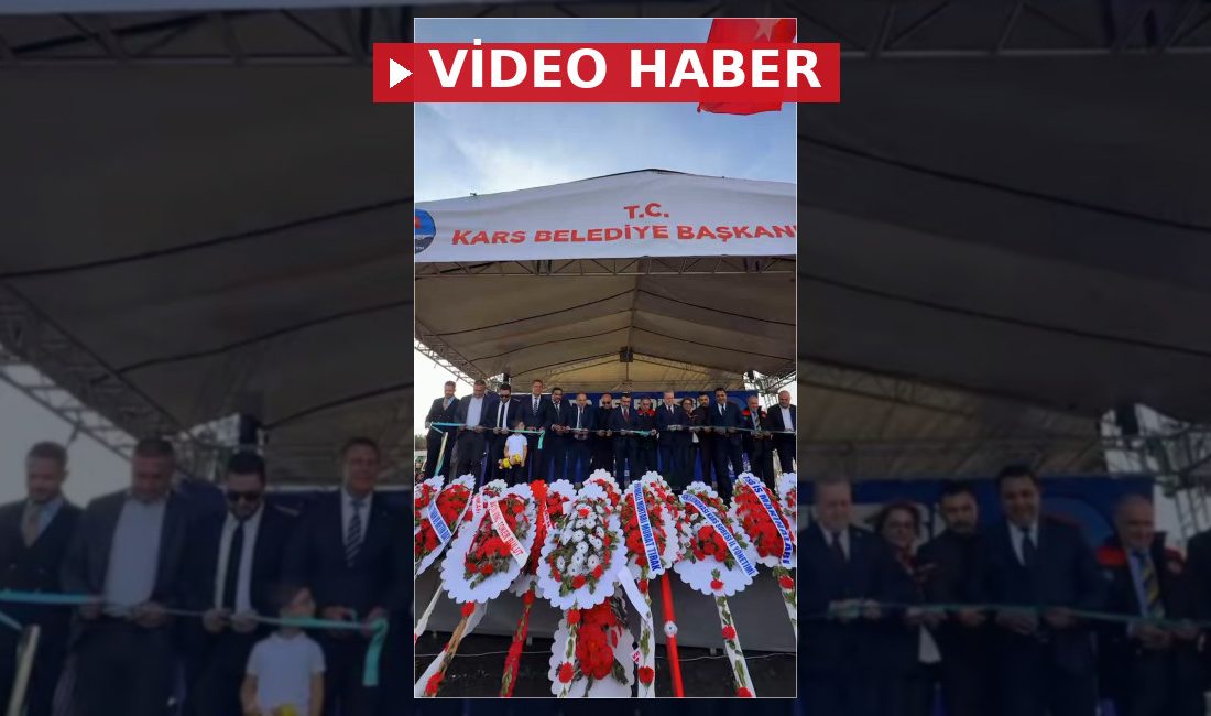Kars’a 600 Milyonluk Dev Yatırım ve Araç Takviyesi Kars Belediye Başkanı Ötüken Senger, 600 milyon TL'lik üretim tesisleri